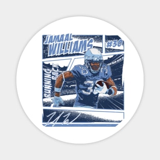 Jamaal Williams Detroit Comic Magnet